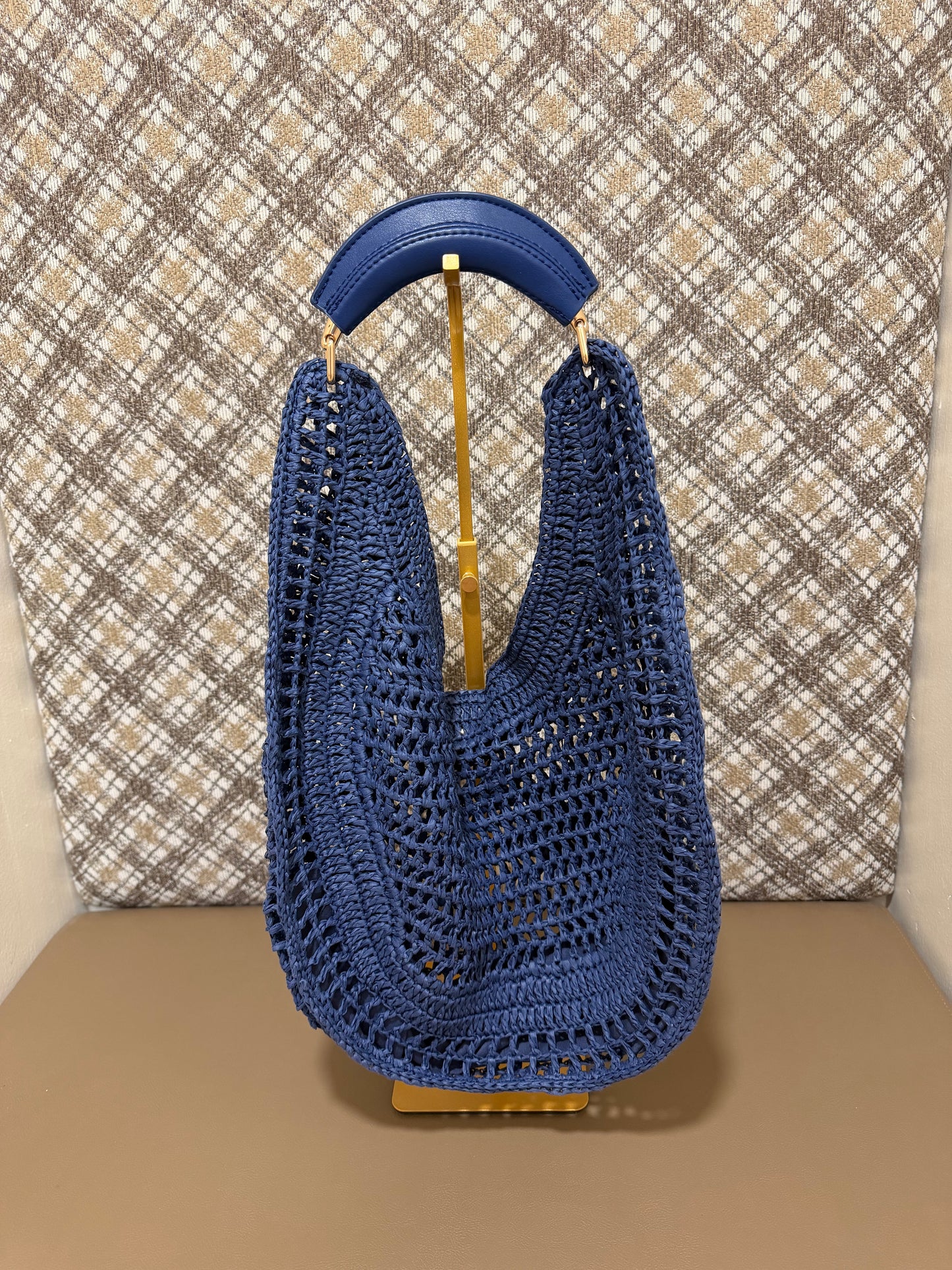 Blue purse