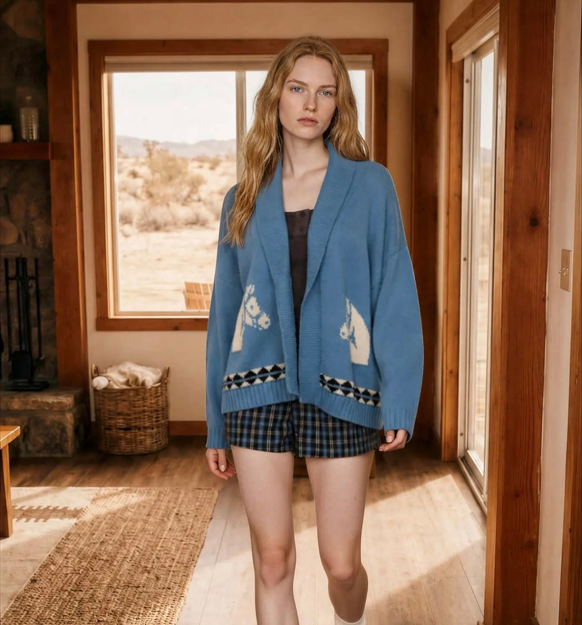 Western cardigan