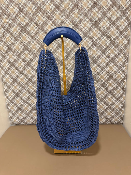 Blue purse