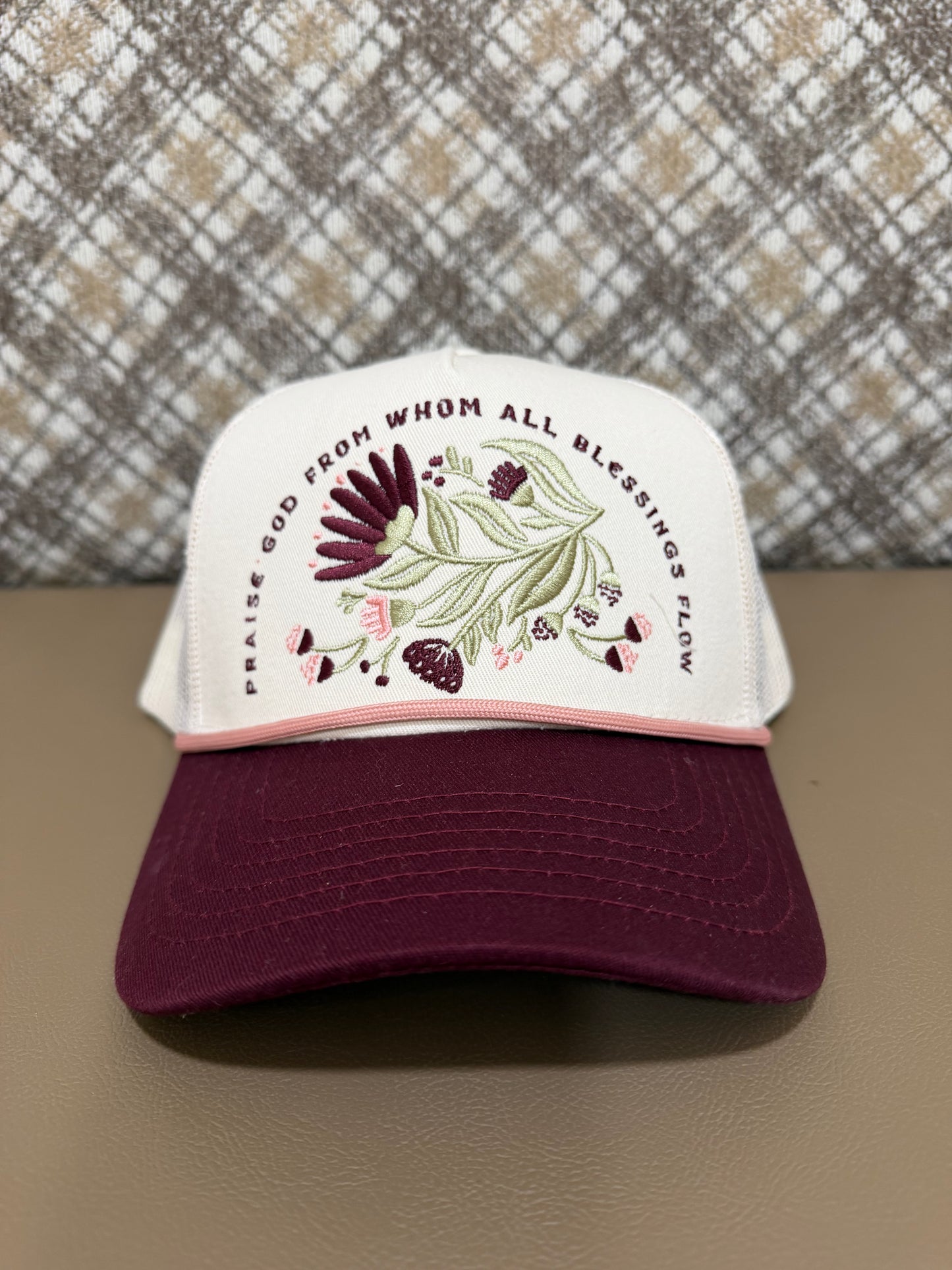 Praise god from whom all blessings flow hat