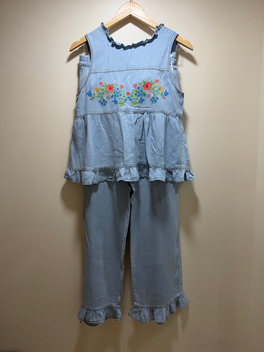 Jean pants set