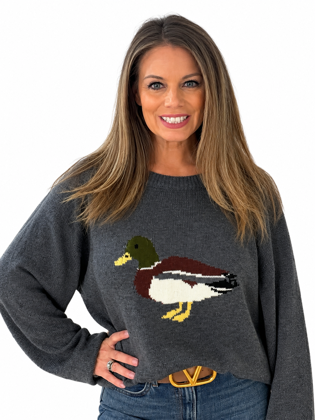 Duck over sized sweater