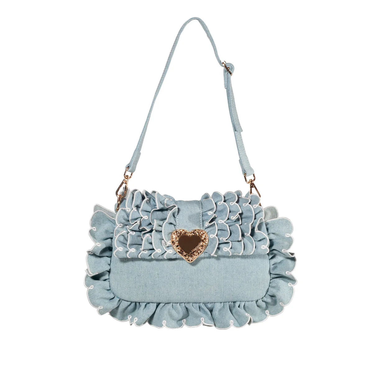 denim sweetheart handbag